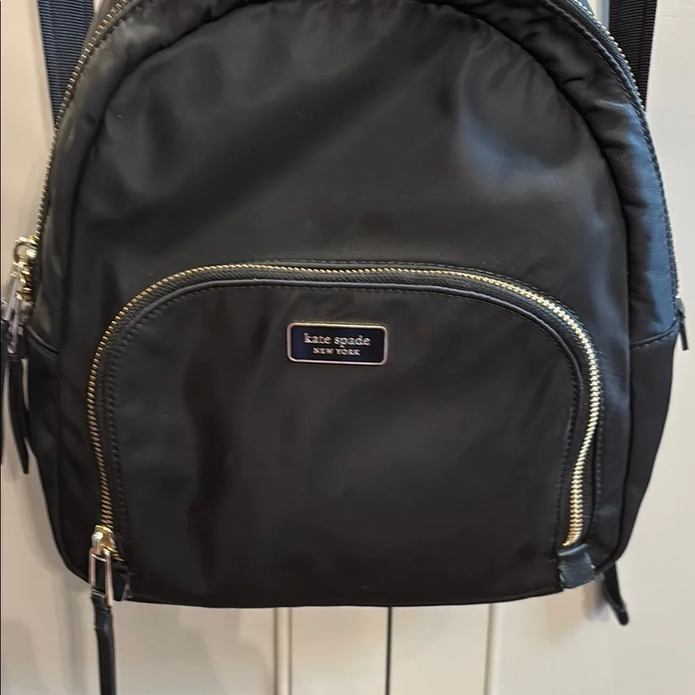 Kate Spade Black Dawn nylon mini Backpack